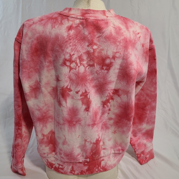 Vans Pink & Red Tie-Dye Crewneck Sweatshirt - Picture 4 of 16